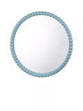 Där Ruan bobbin round wall mirror 70cm, UK version