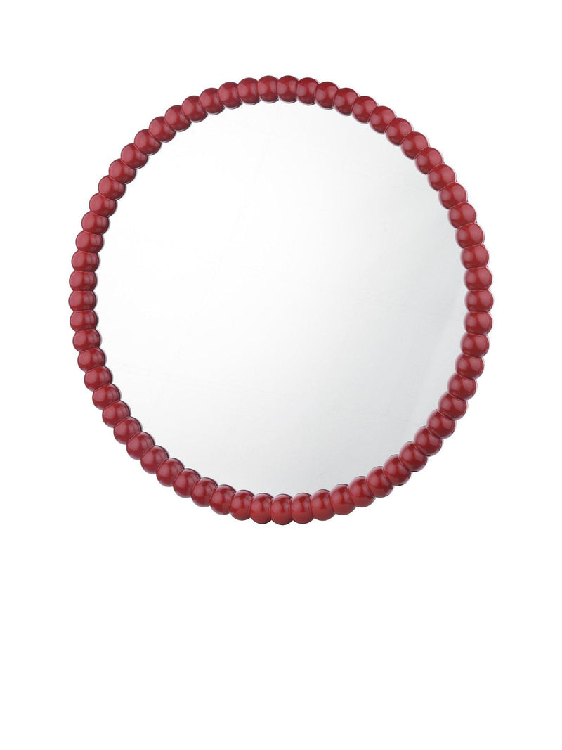 Där Ruan bobbin round wall mirror 70cm, UK version