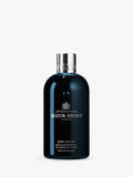 Molton Brown dark leather bath and shower gel 300ml, imported from the UK