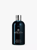 Molton Brown dark leather bath and shower gel 300ml, imported from the UK