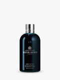 Molton Brown dark leather bath and shower gel 300ml, imported from the UK