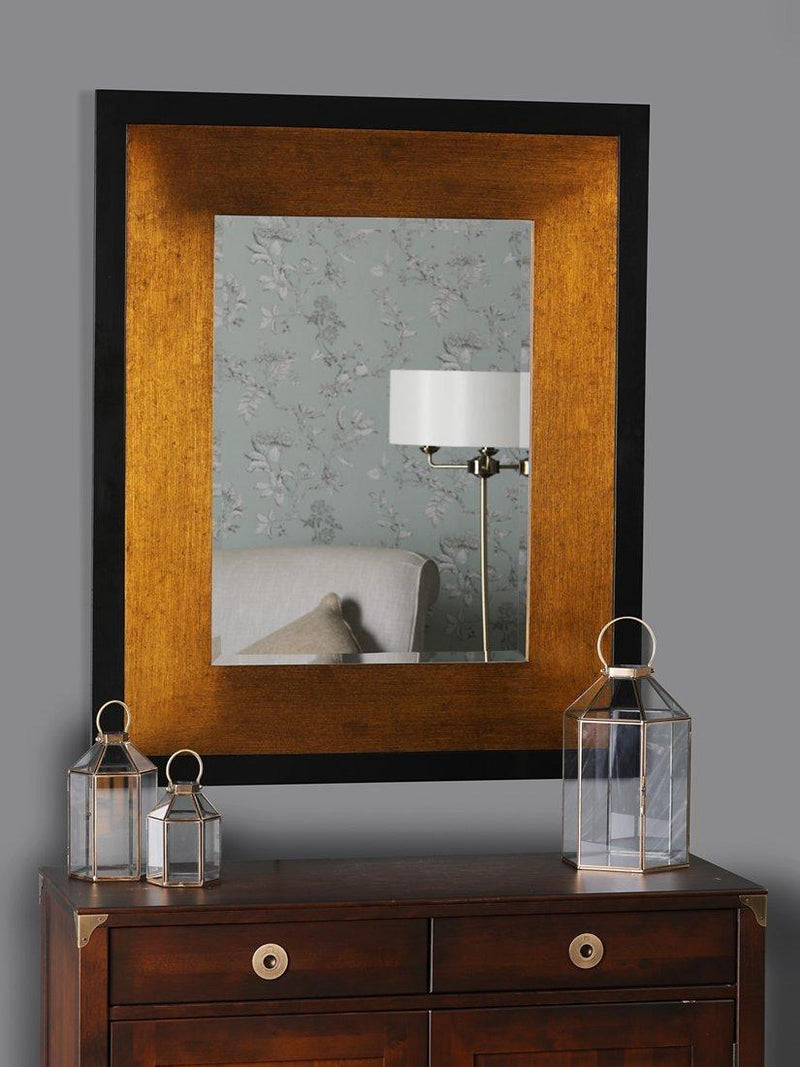 Laura Ashley wall mirror bronze 114x94cm, imported from the UK