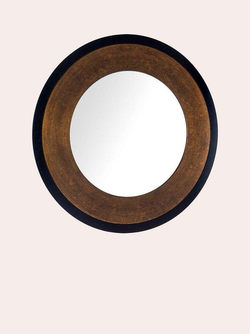 Laura Ashley round wall mirror bronze 110cm, UK version
