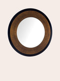 Laura Ashley round wall mirror bronze 110cm, UK version