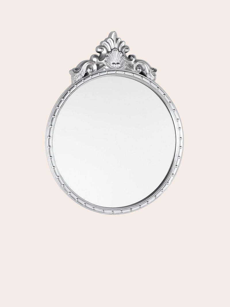 Laura Ashley Overton round wall mirror 73 x 58cm, UK version