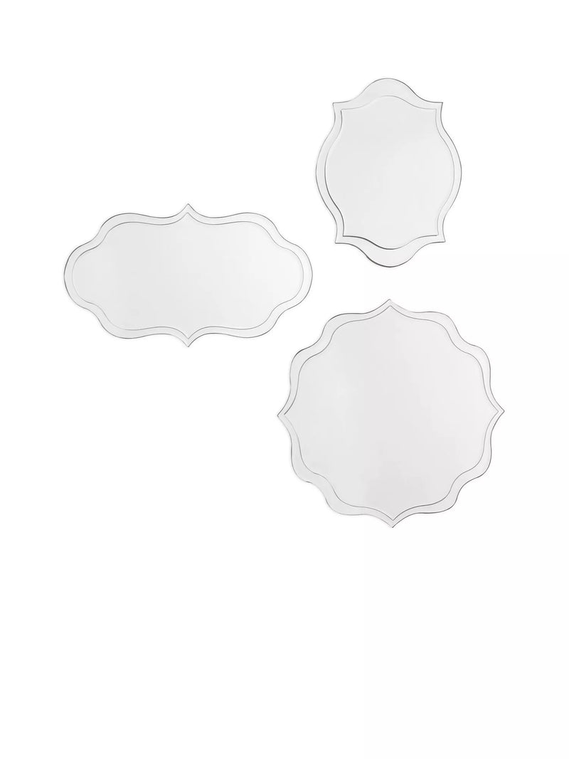 Laura Ashley wall mirror Clear Set of 3, UK version