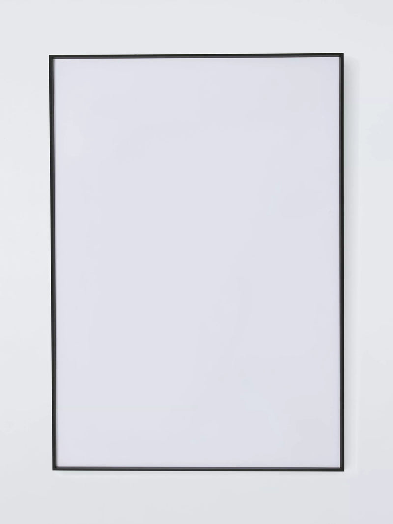 John Lewis aluminium poster frame black 50x70cm, imported from the UK