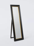 John Lewis cheval mirror 170cm black gold - British product