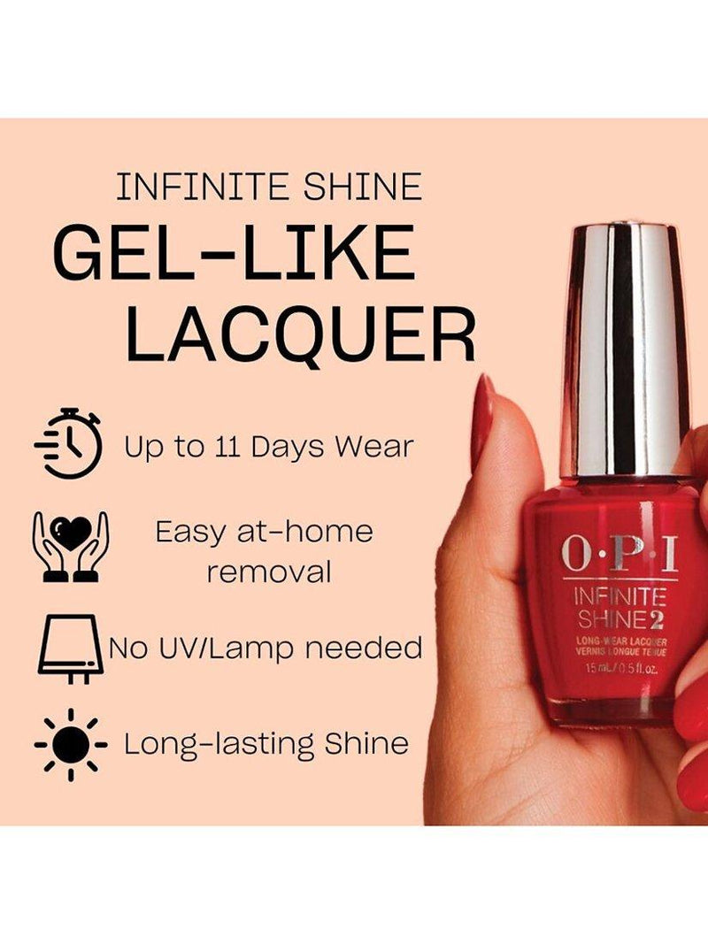 OPI gel-like base and top coat nail polish duo, 2 x 15ml, imported from the UK