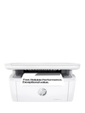 HP LaserJet M140w monochrome multifunction printer white - British product