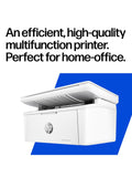 HP LaserJet M140w monochrome multifunction printer white - British product