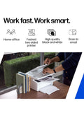 HP LaserJet M140w monochrome multifunction printer white - British product
