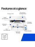 HP LaserJet M140w monochrome multifunction printer white - British product