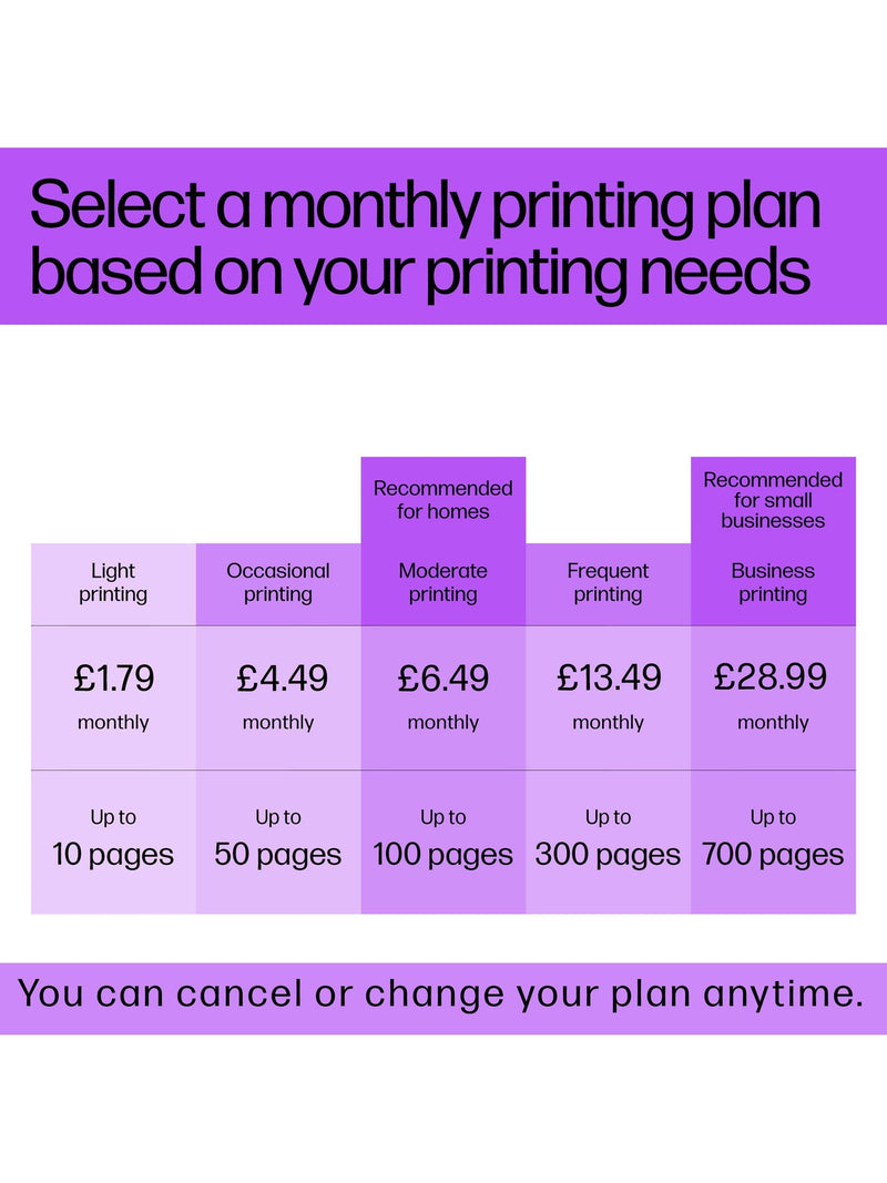 HP OfficeJet Pro 9720e A3 wireless printer (British brand)