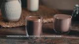 Dualit hot chocolate maker and milk frother in copper - British product