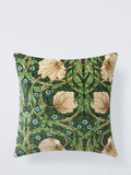 Morris & Co. velvet cushion Midnight, imported from the UK