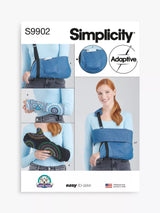 John Lewis Simplicity Wrap, Sleeve, Mitts and Sling Sewing Pattern S9902- Buy online at McGrocer