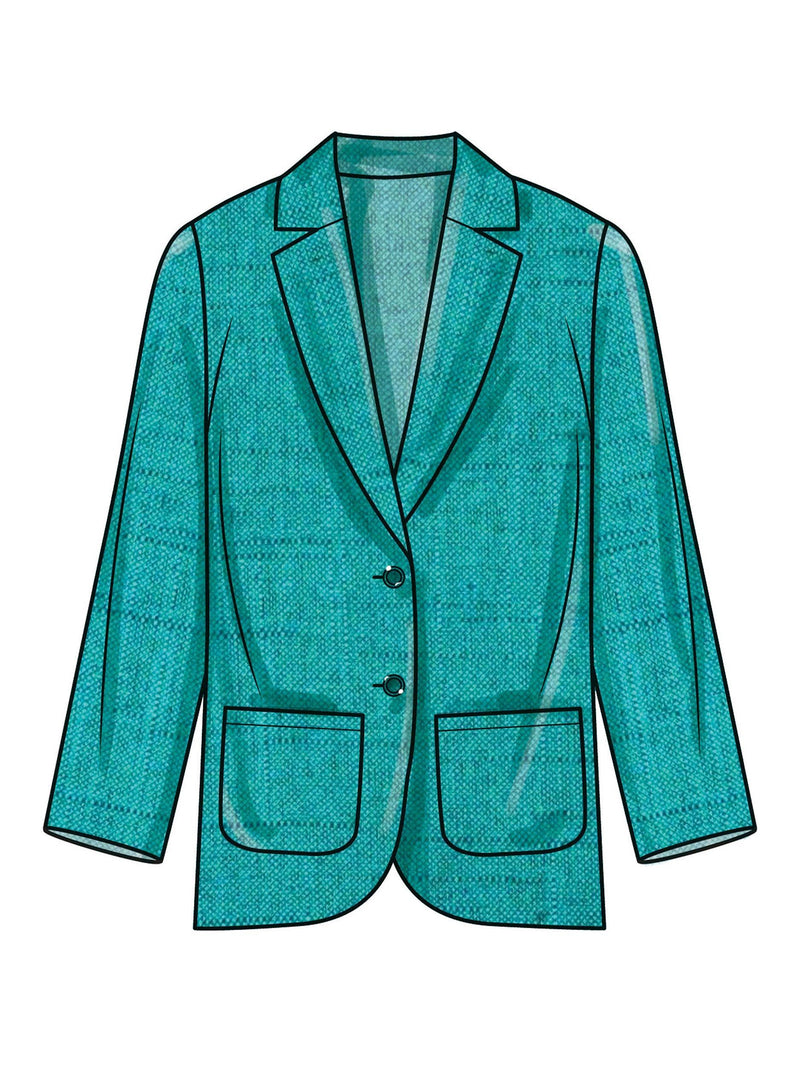 Simplicity sewing pattern for blazers and shorts S9930 - British product