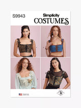 John Lewis Simplicity Misses' Corset Costumes Sewing Pattern S9943- Buy online at McGrocer