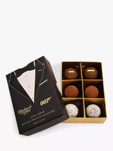 John Lewis Truffle Selection with Milk, Hazelnut Gold Leaf, and Salted Caramel 74g- Buy online at McGrocer