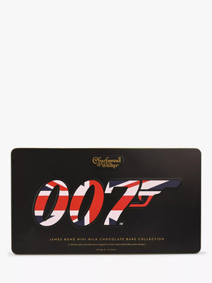 Charbonnel et Walker James Bond Mini Milk Chocolate Slims Chocolate Gift 270g