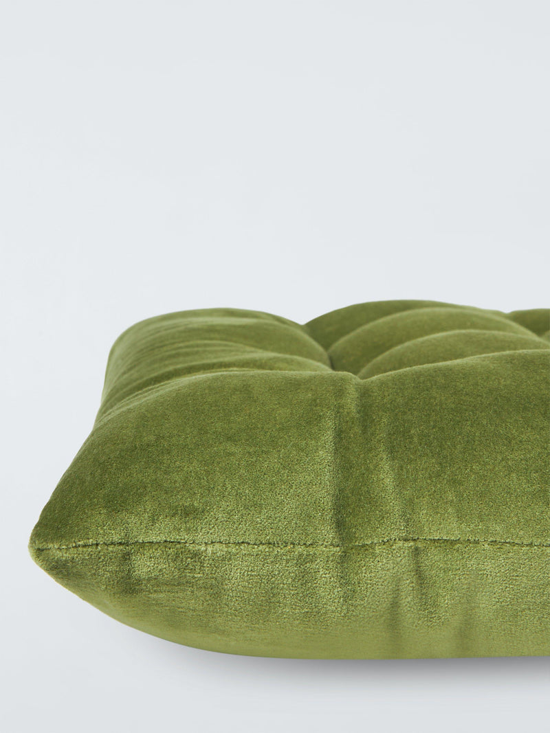 John Lewis velvet seat pad 45cm square (British brand)