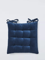 John Lewis John Lewis Velvet Seat Pad 45x45cm- Buy online at McGrocer