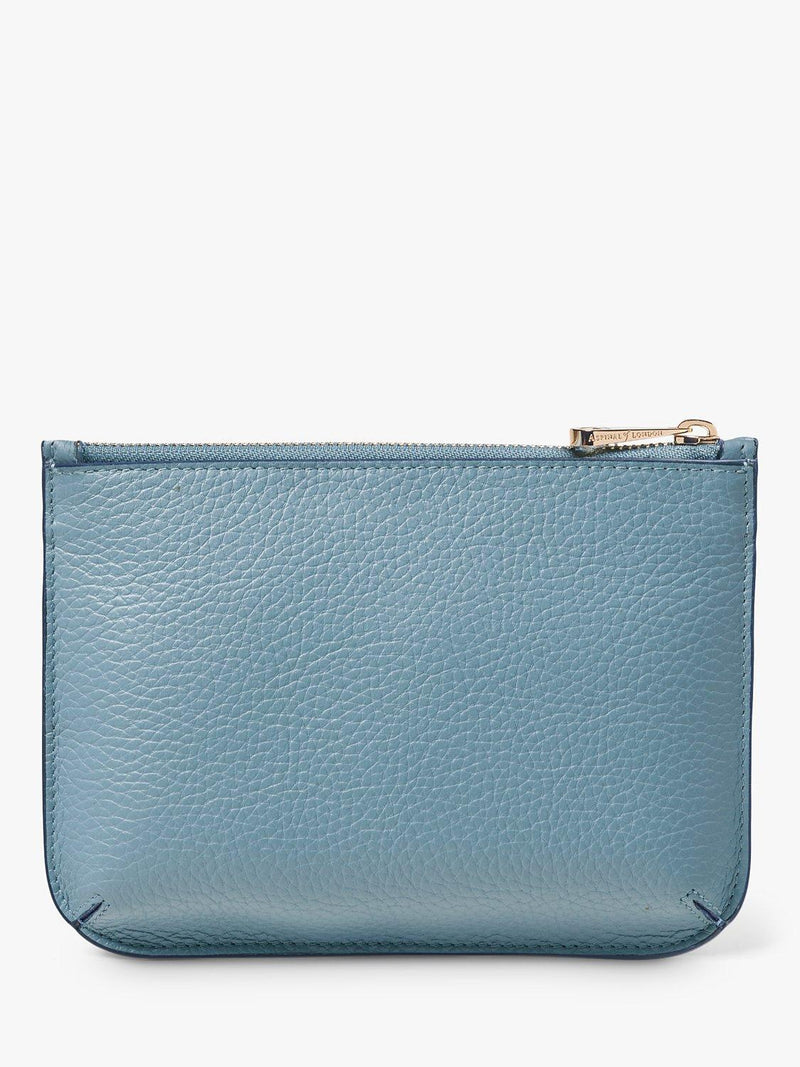 Aspinal London Medium Ella Pebble Grain Leather Pouch - British product