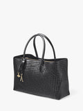Aspinal of London slot weave leather tote bag - British product