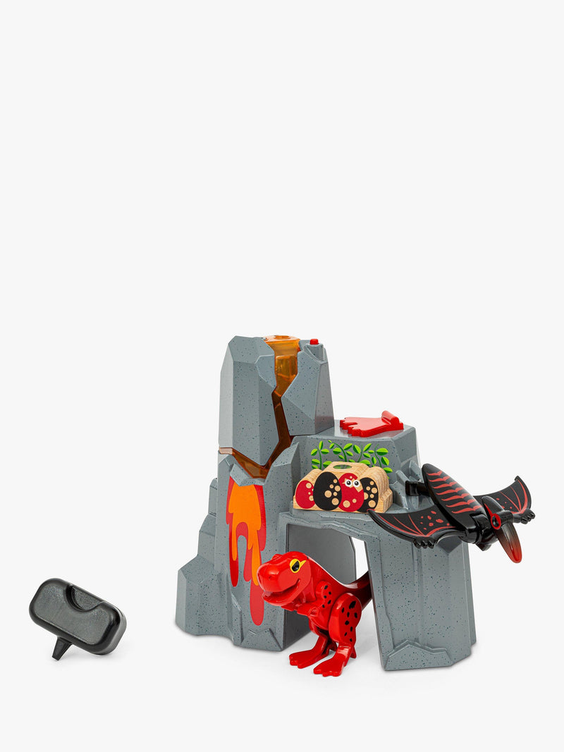 BRIO dinosaur erupting volcano playset (British brand)