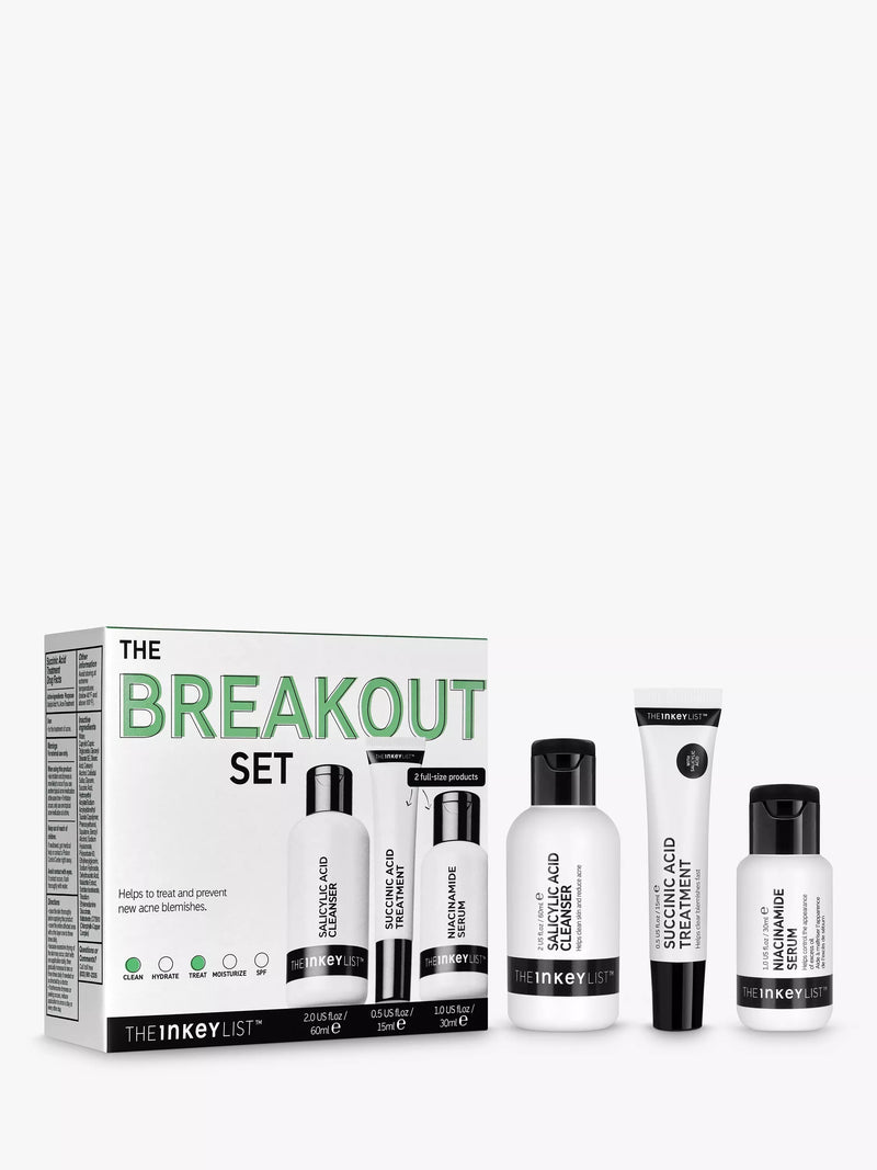 The INKEY List Breakout Set 160g, imported from the UK