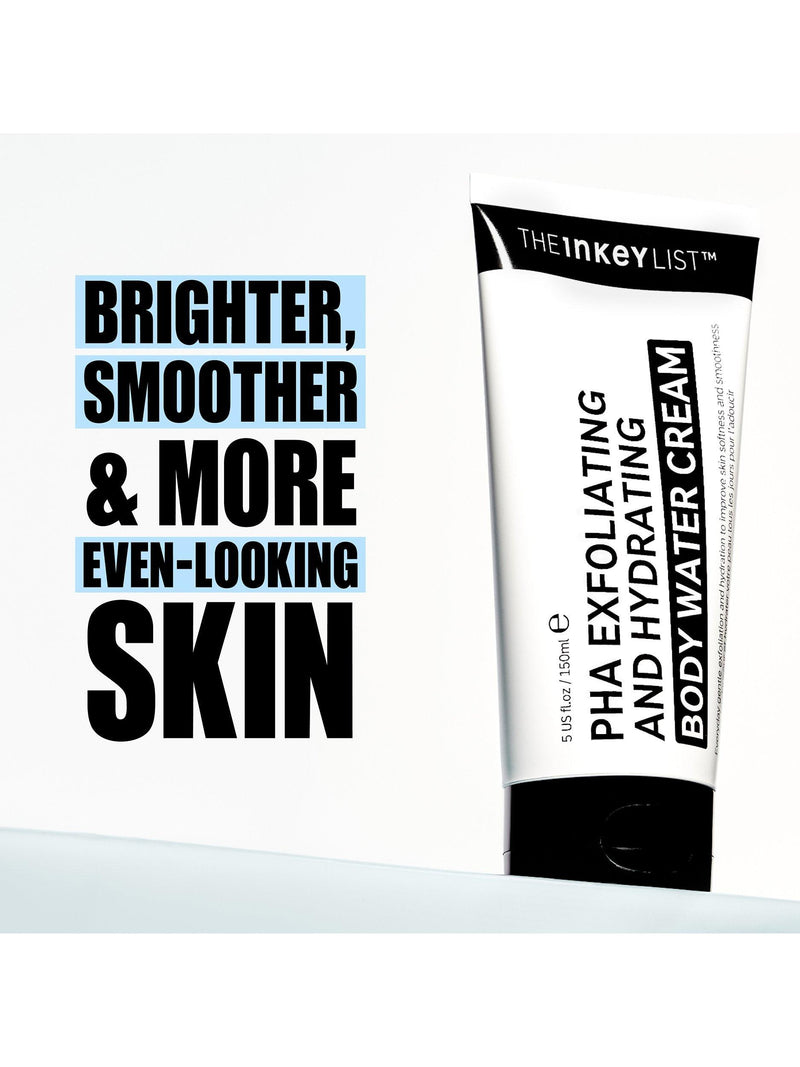 The INKEY List PHA body water cream 150ml (British brand)