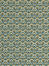 John Lewis John Lewis Astra Wallpaper Dark Peacock Patterned Design- Buy online at McGrocer