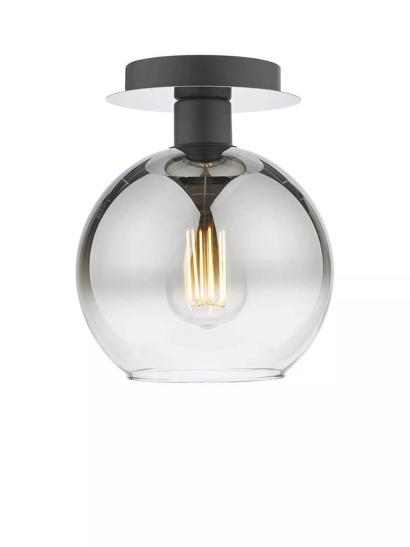 Där Lycia semi-flush mirror ceiling light - British product