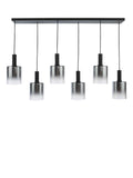 Där Savannah ceiling light black smoked glass - British product