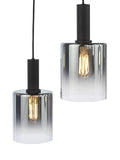 Där Savannah ceiling light black smoked glass - British product