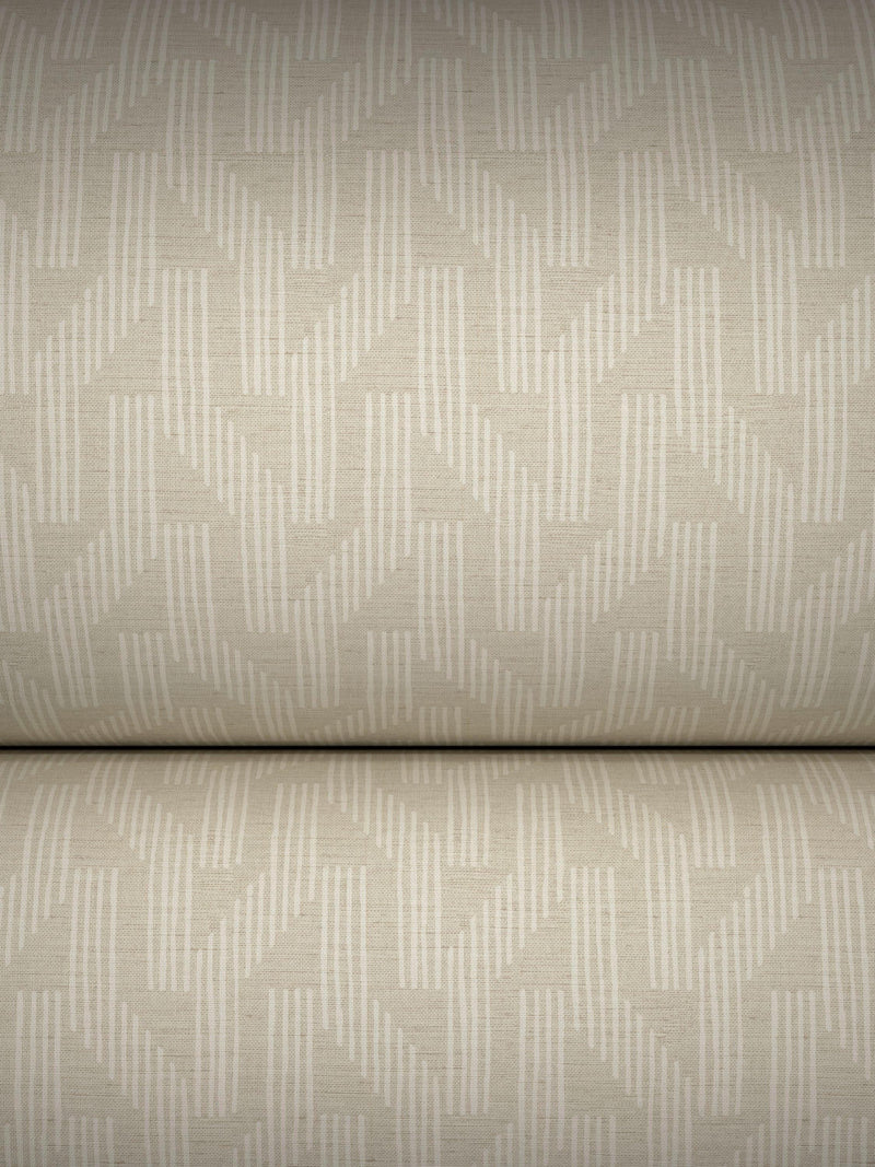 John Lewis Link geometric vinyl wallpaper imported from the UK