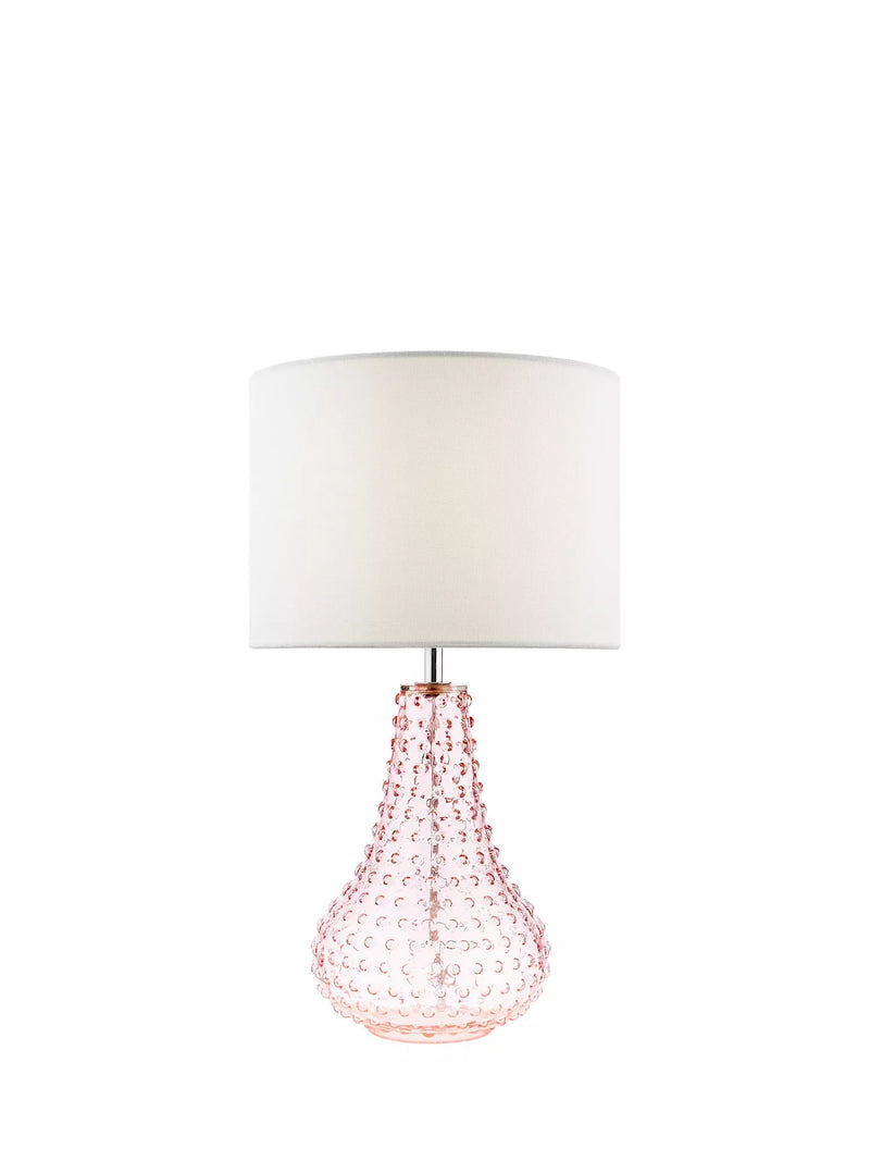 Där Kristina textured glass table lamp, UK version