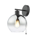 Där Lycia glass wall light - British product