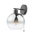 Där Lycia glass wall light - British product