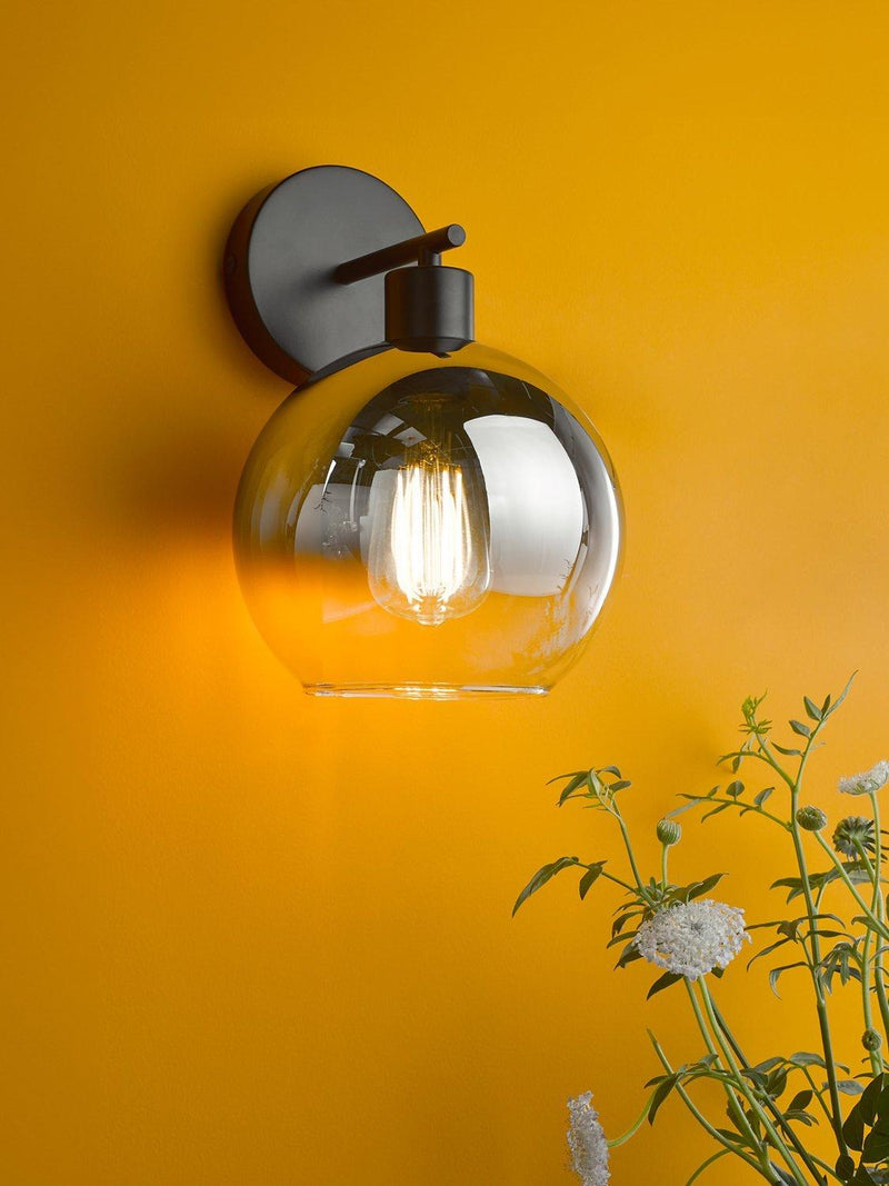 Där Lycia glass wall light - British product
