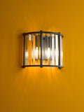 Där Kiran Glass 2 Arm Wall Light - British product