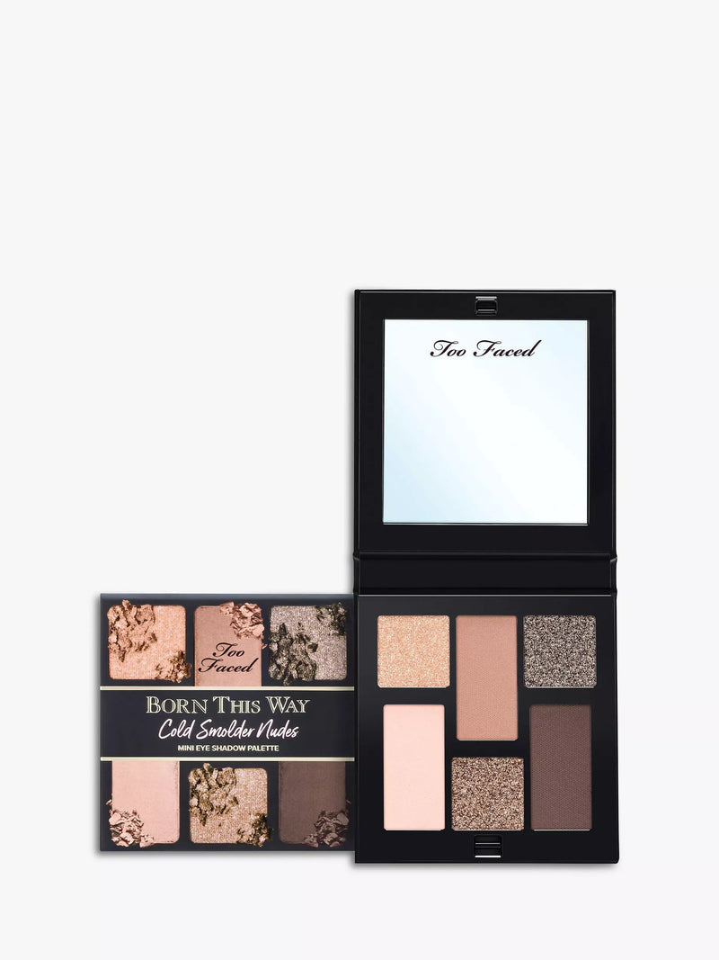Too Faced Cold Smolder Nudes Mini eyeshadow palette (British brand)