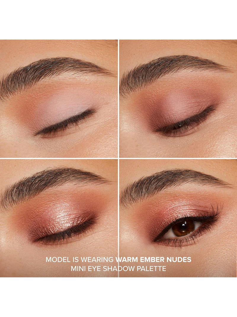 Too Faced warm ember nudes mini eye shadow palette (British brand)