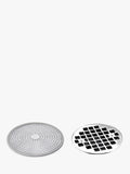 OXO rust-proof stainless steel shower stall drain protector, imported from the UK