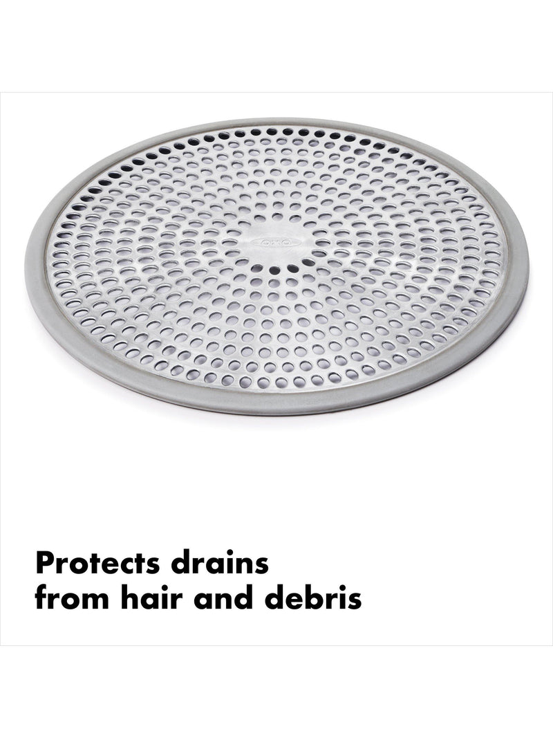 OXO rust-proof stainless steel shower stall drain protector, imported from the UK