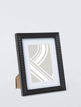 John Lewis John Lewis Classic Ornate Wood Photo Frame and Mount Black 4x6 Inch (10x15cm)- Buy online at McGrocer