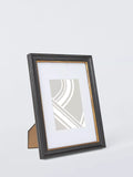 John Lewis photo frame black/gold 5 x 7 inches (13 x 18 cm), UK version