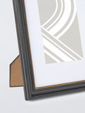 John Lewis photo frame black/gold 5 x 7 inches (13 x 18 cm), UK version