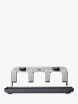 John Lewis Frame Bottle Drying Rack for Four Water Bottles and Straws, Grey and Silver- Buy online at McGrocer
